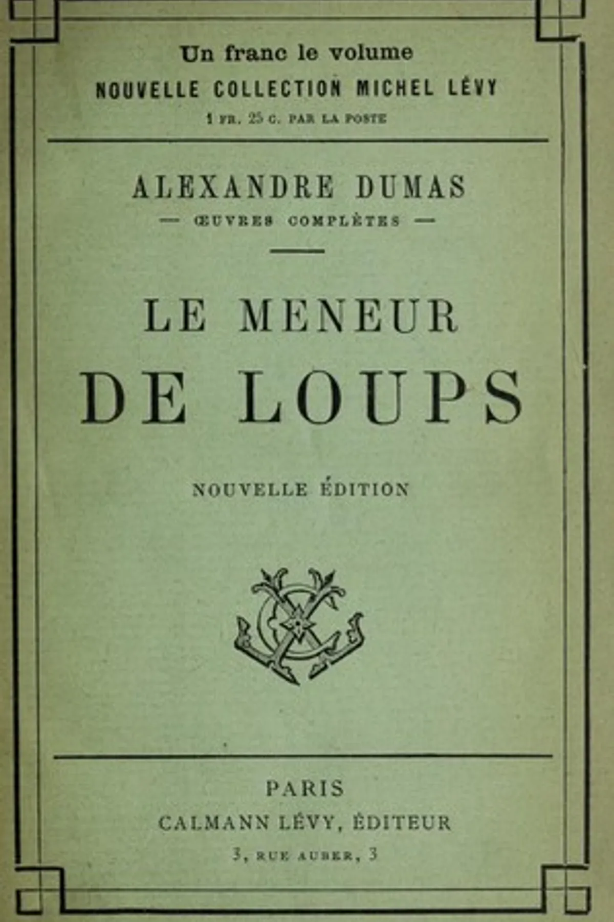 Couverture de « Le meneur de loups »