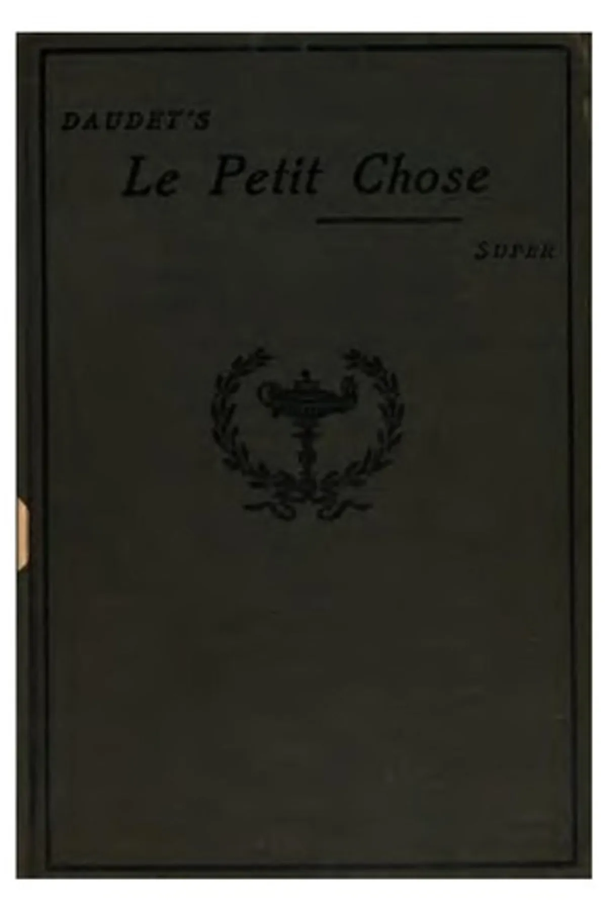 Couverture de « Le Petit Chose »