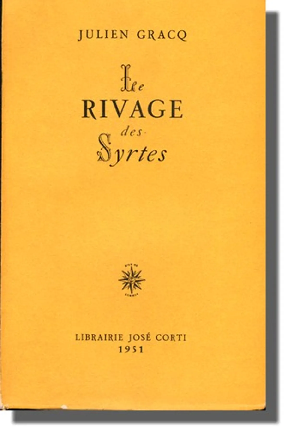 Couverture de « Le rivage des Syrtes »