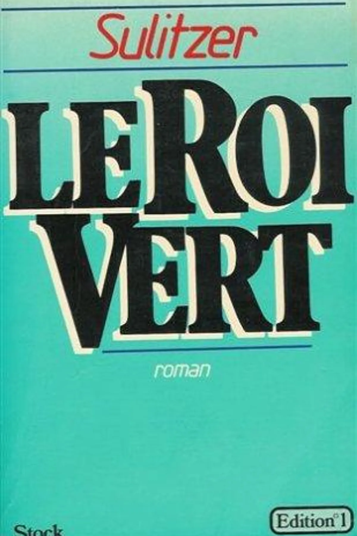 Couverture de « LE ROI VERT »