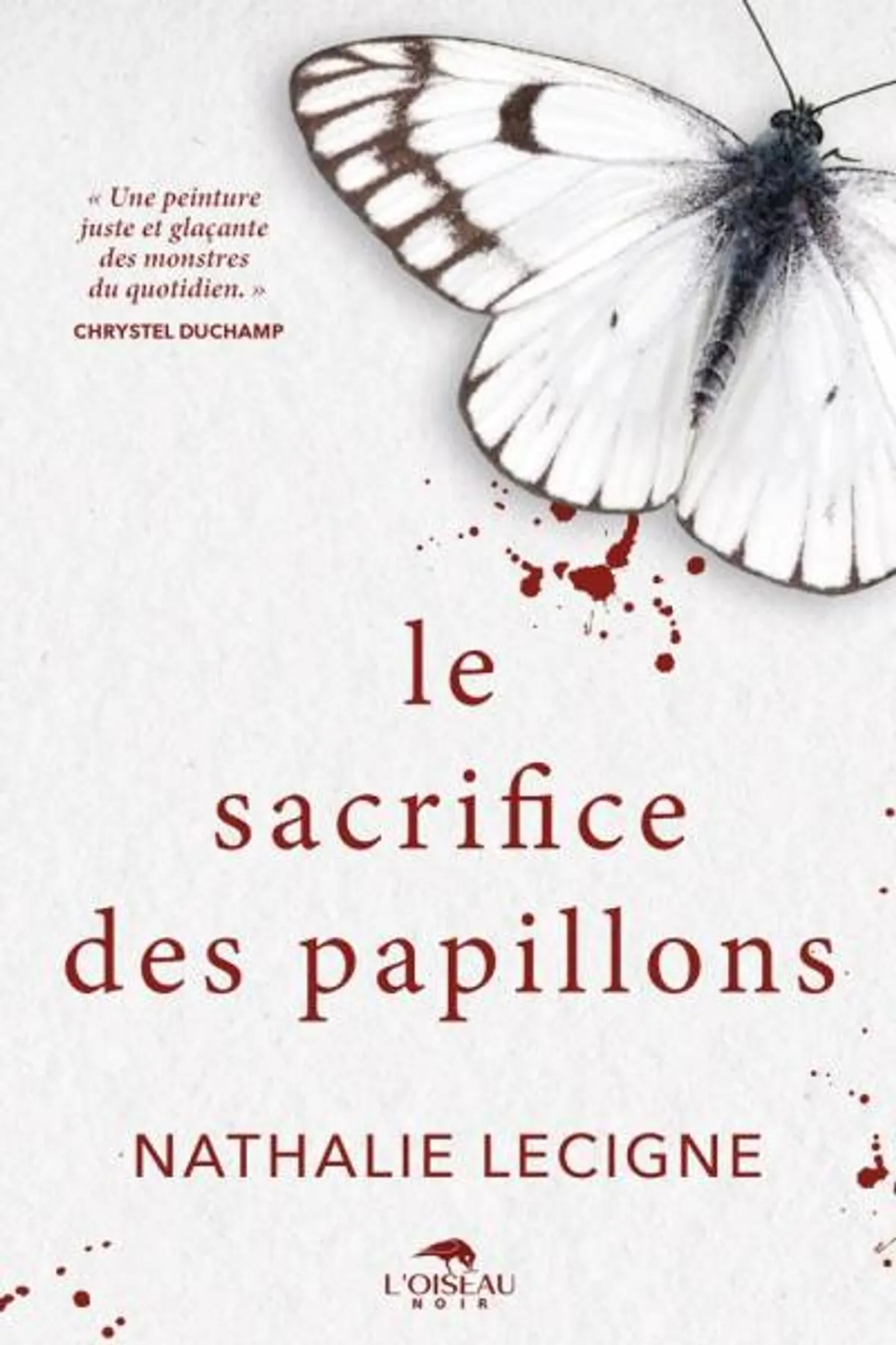 Couverture de « Le sacrifice des papillons »