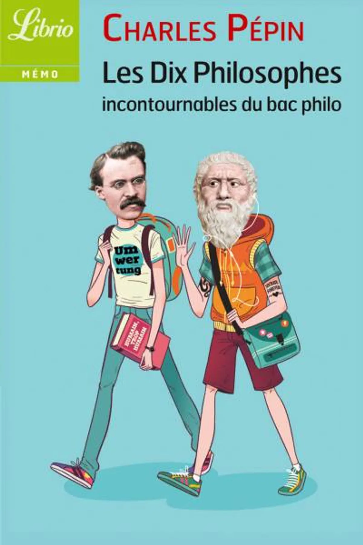 Couverture de « Les dix philosophes incontournables du bac »