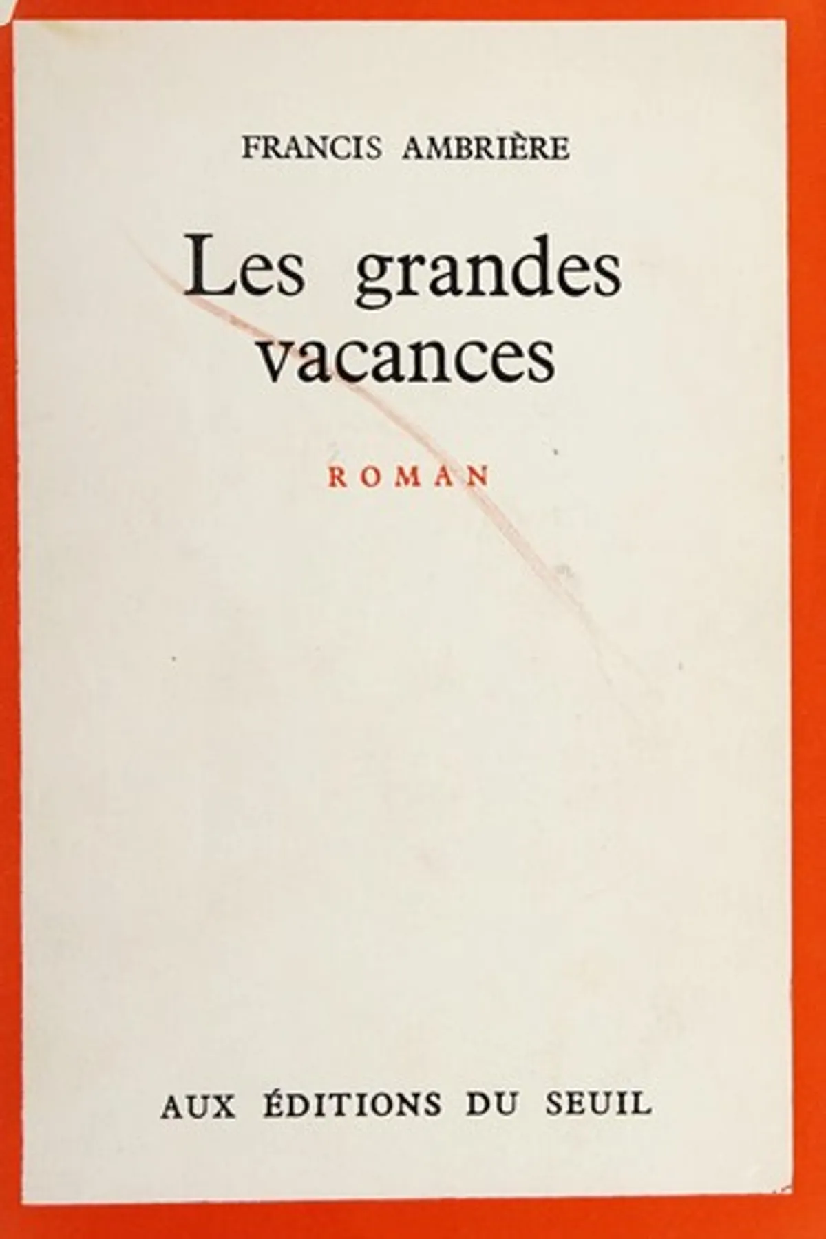 Couverture de « Les Grandes vacances, 1939-1945 »