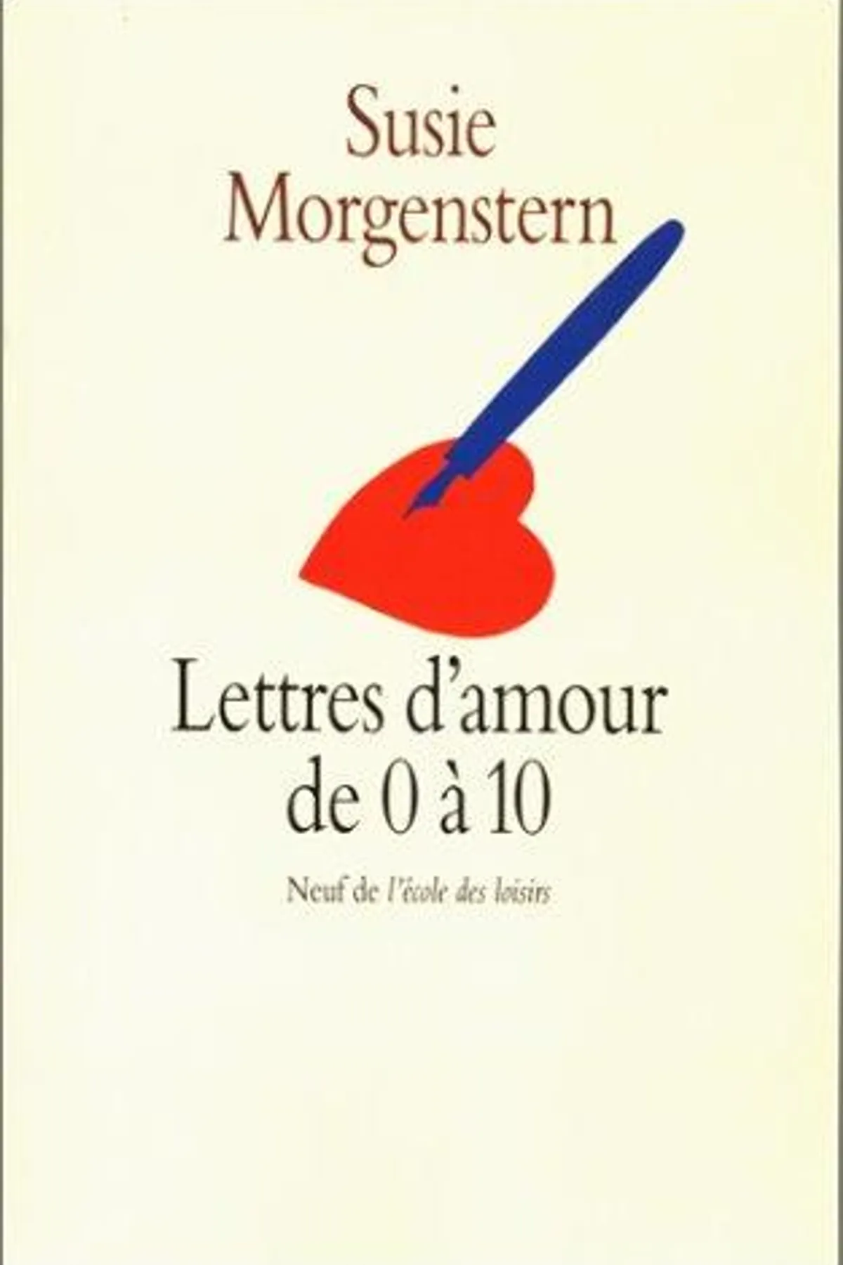 Couverture de « Lettres d'amour de 0 à 10 »
