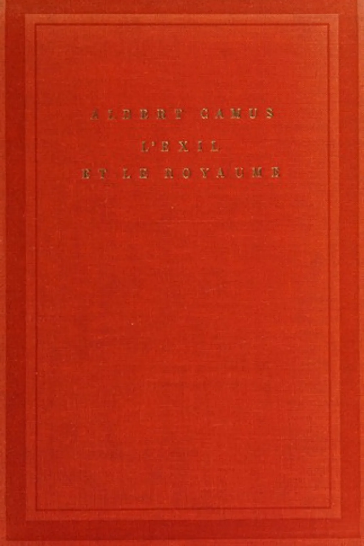 Couverture de « L'EXIL ET LE ROYAUME »