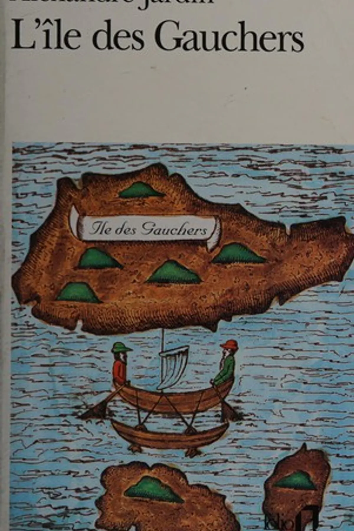Couverture de « L'île des gauchers »