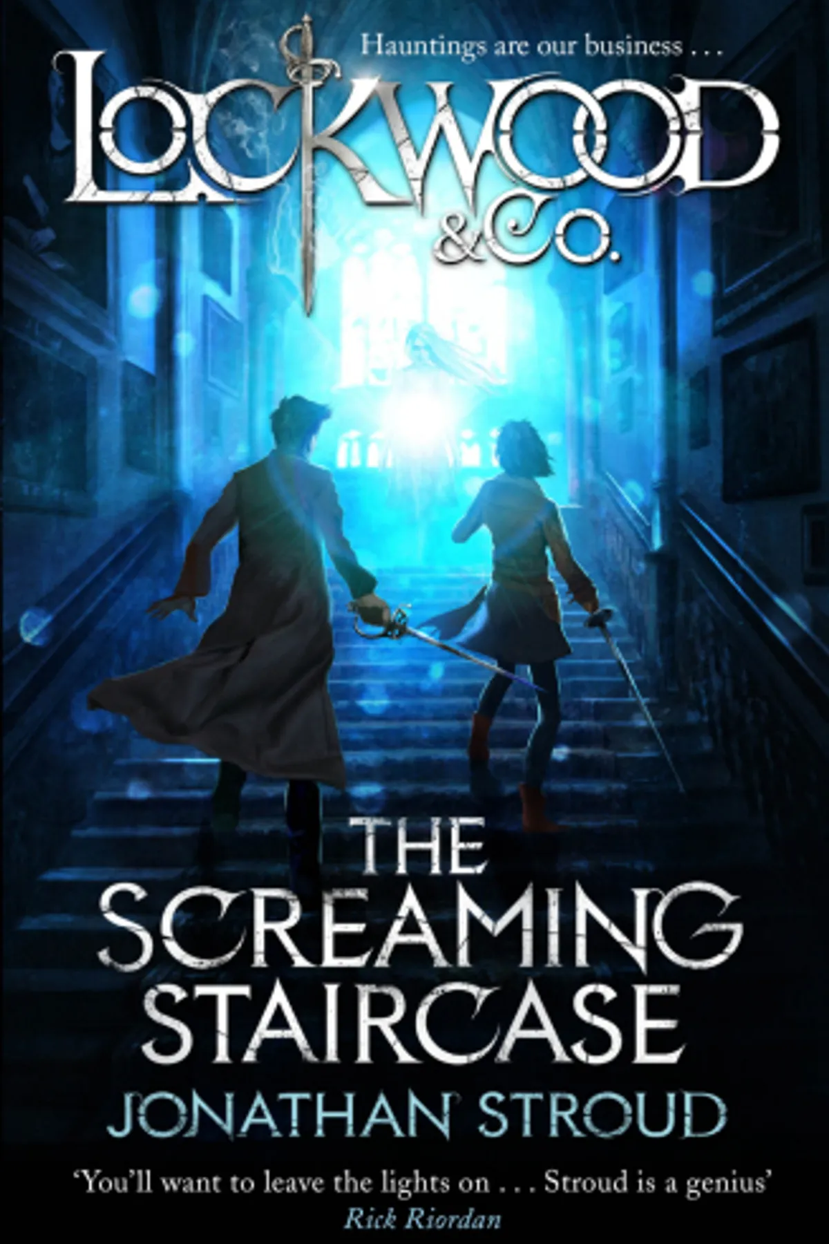 Couverture de « Lockwood and Co: the Screaming Staircase: Book 1 »