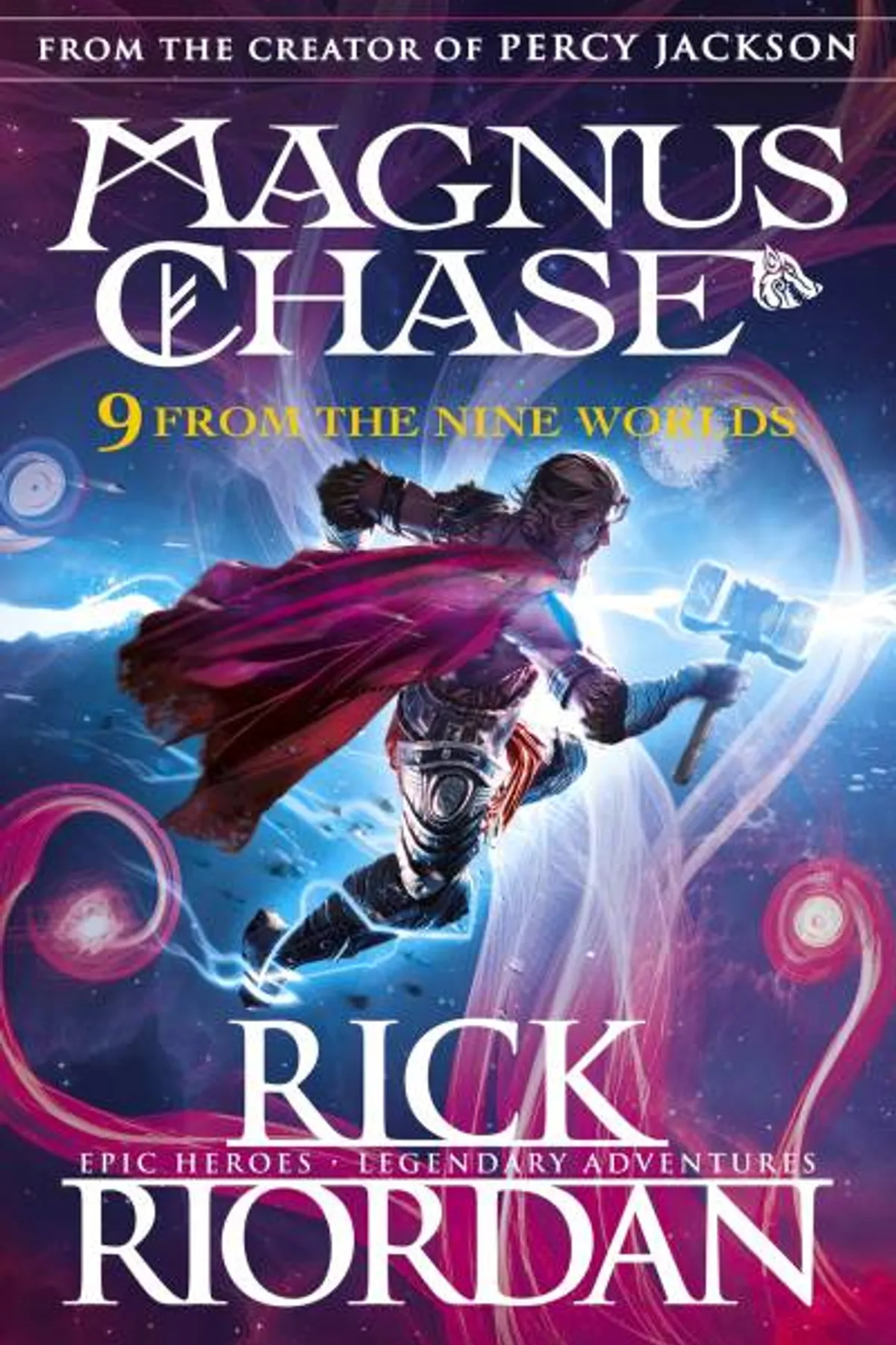 Couverture de « Magnus Chase and the Gods of Asgard: 9 from the Nine Worlds »