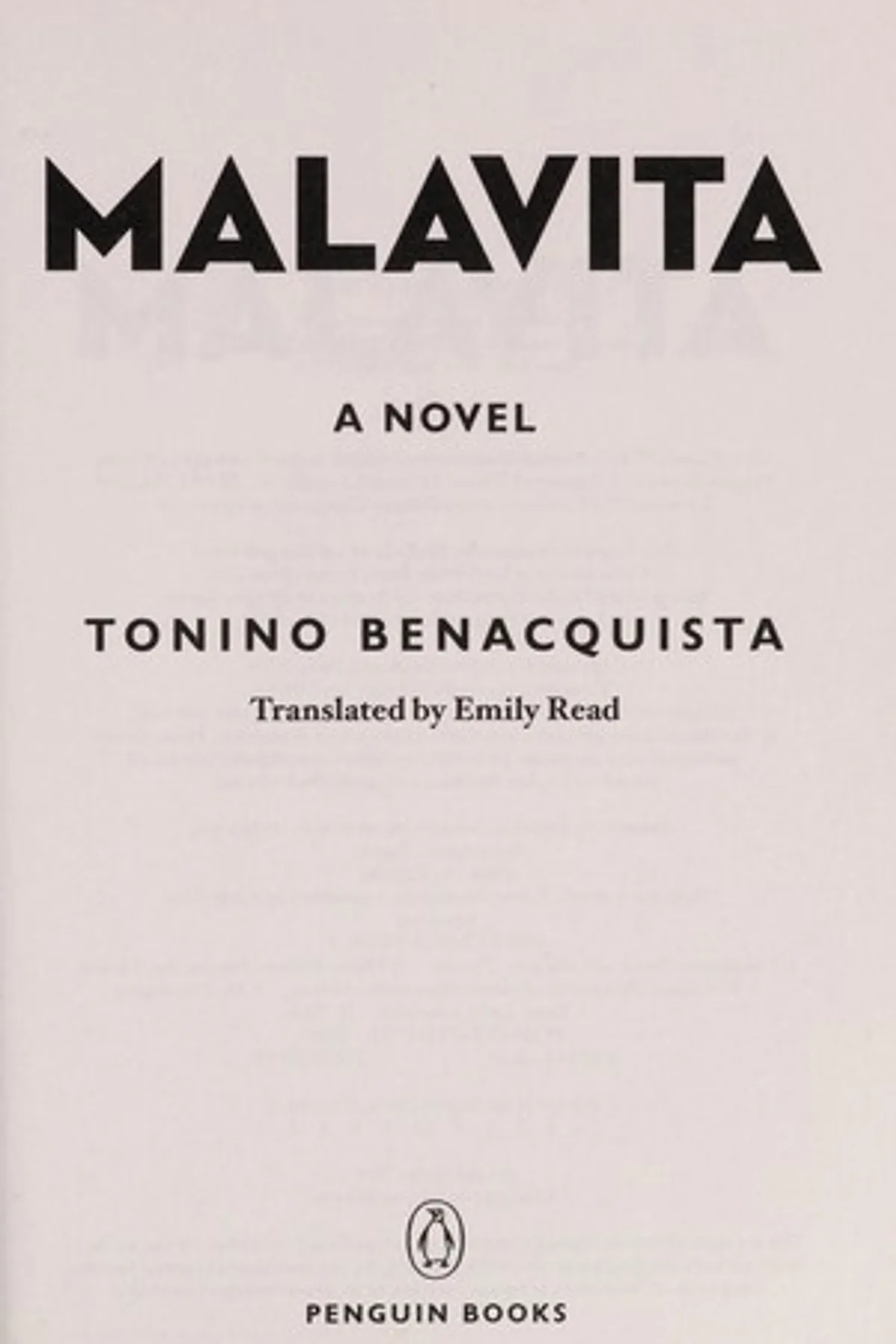 Couverture de « Malavita »