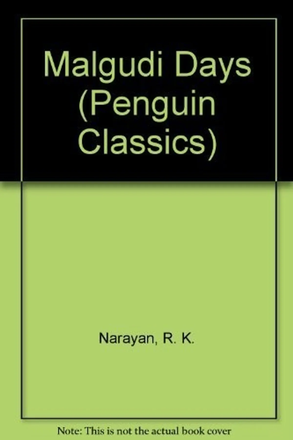 Couverture de « Malgudi Days (Penguin Classics) »
