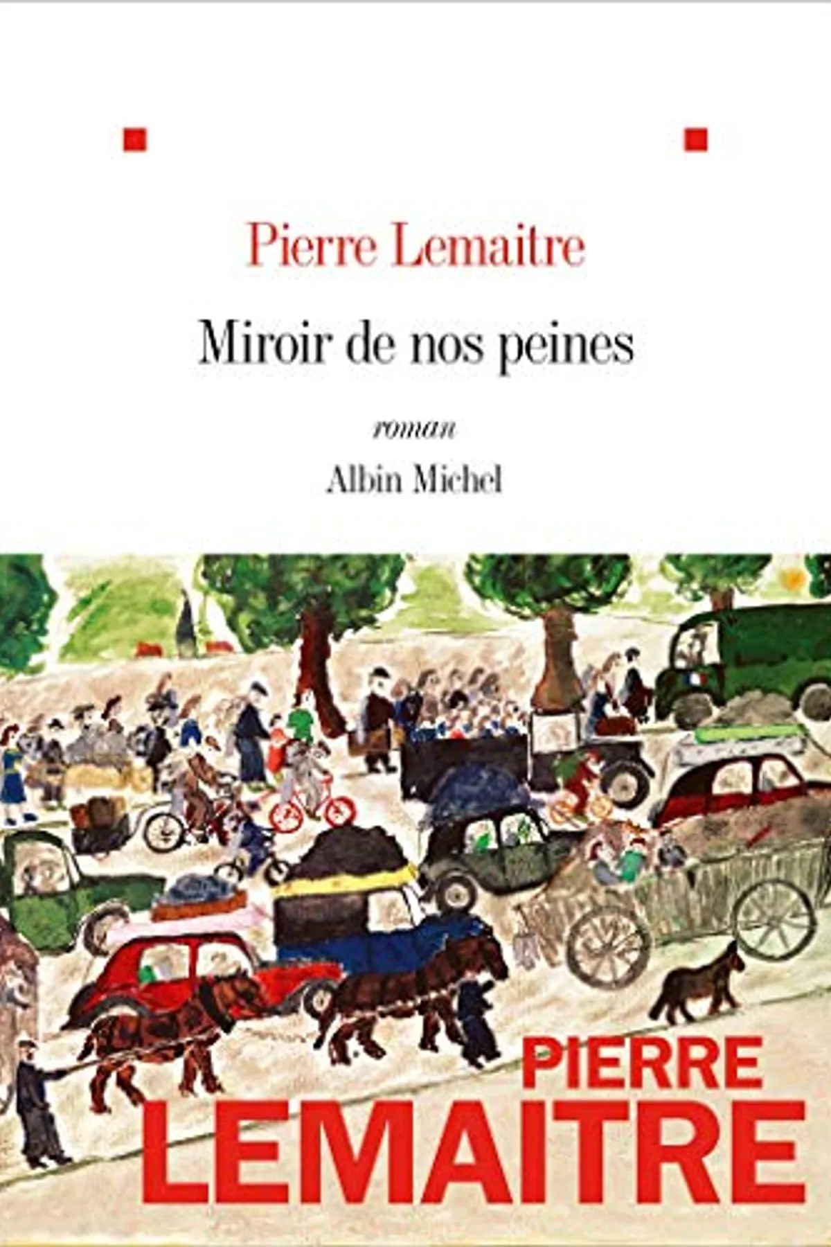 Couverture de « Miroir de nos peines »