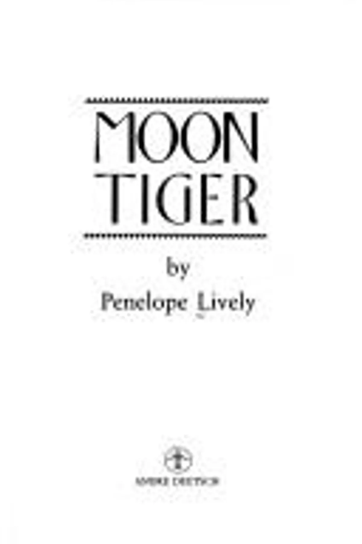 Couverture de « Moon Tiger »