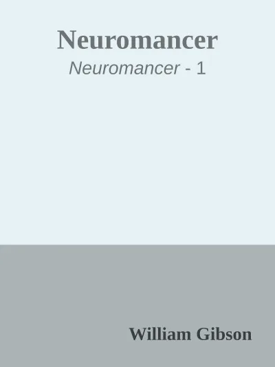 Couverture de « Neuromancer »
