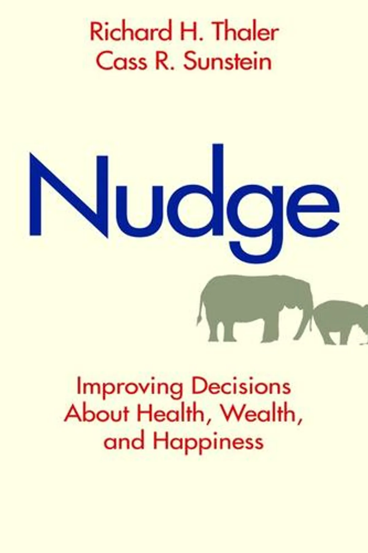 Couverture de « Nudge »