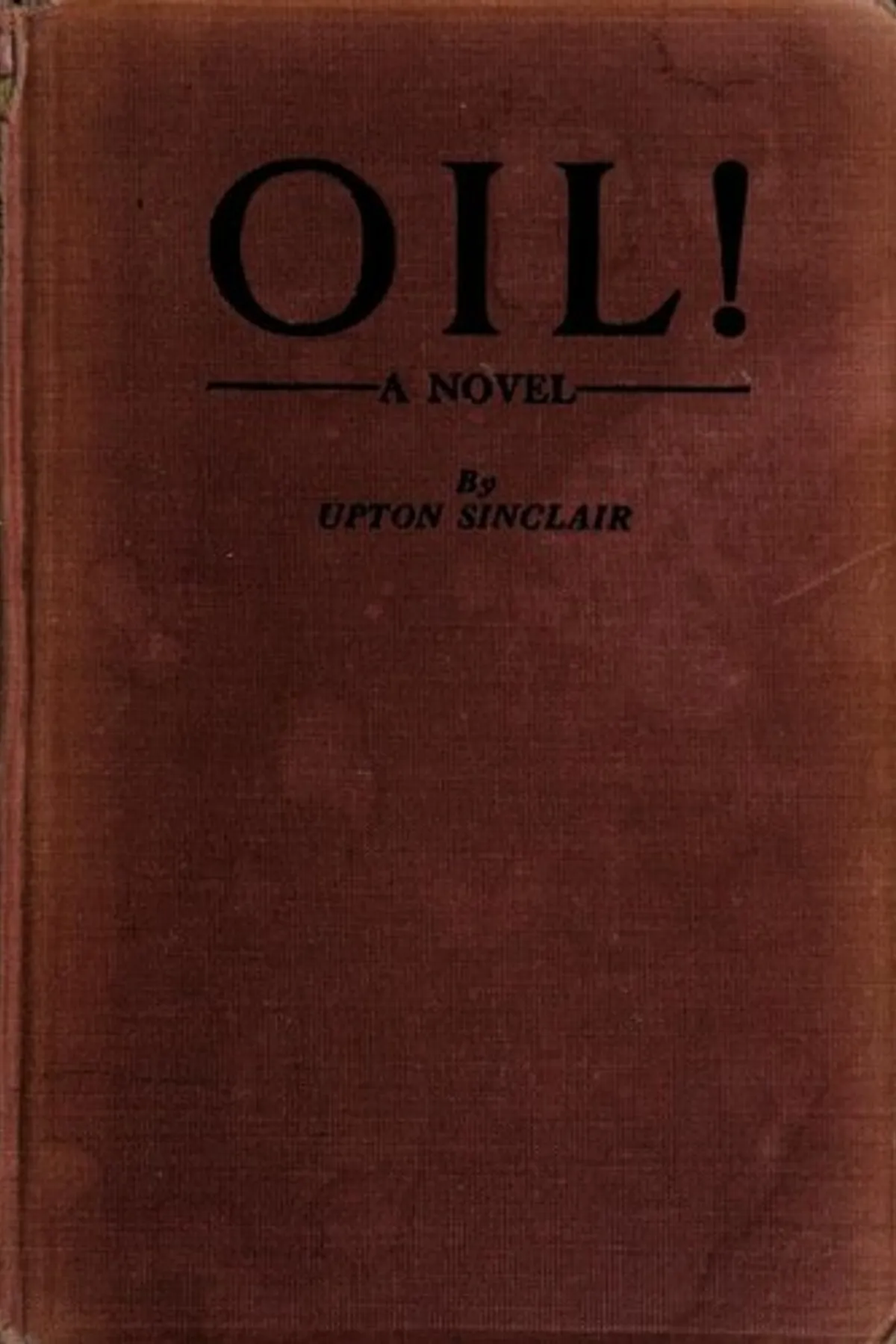 Couverture de « Oil! »