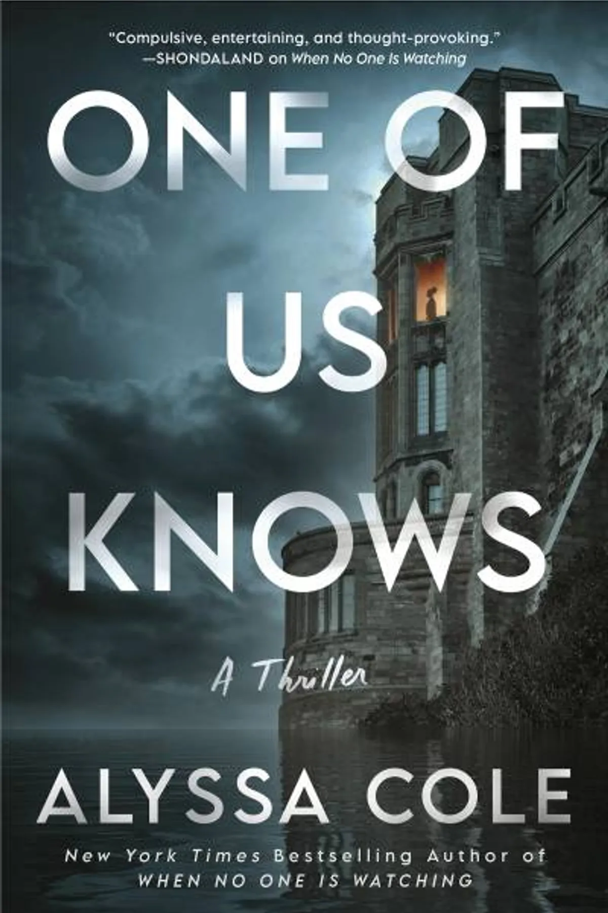 Couverture de « One of Us Knows: A Thriller »