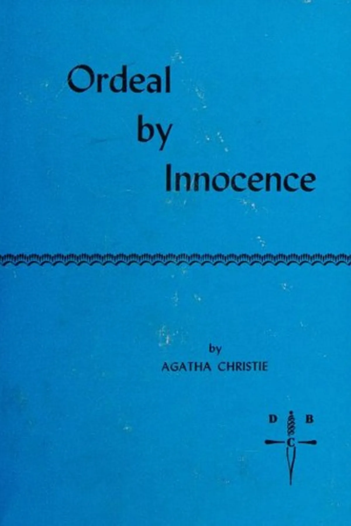 Couverture de « Ordeal by Innocence »