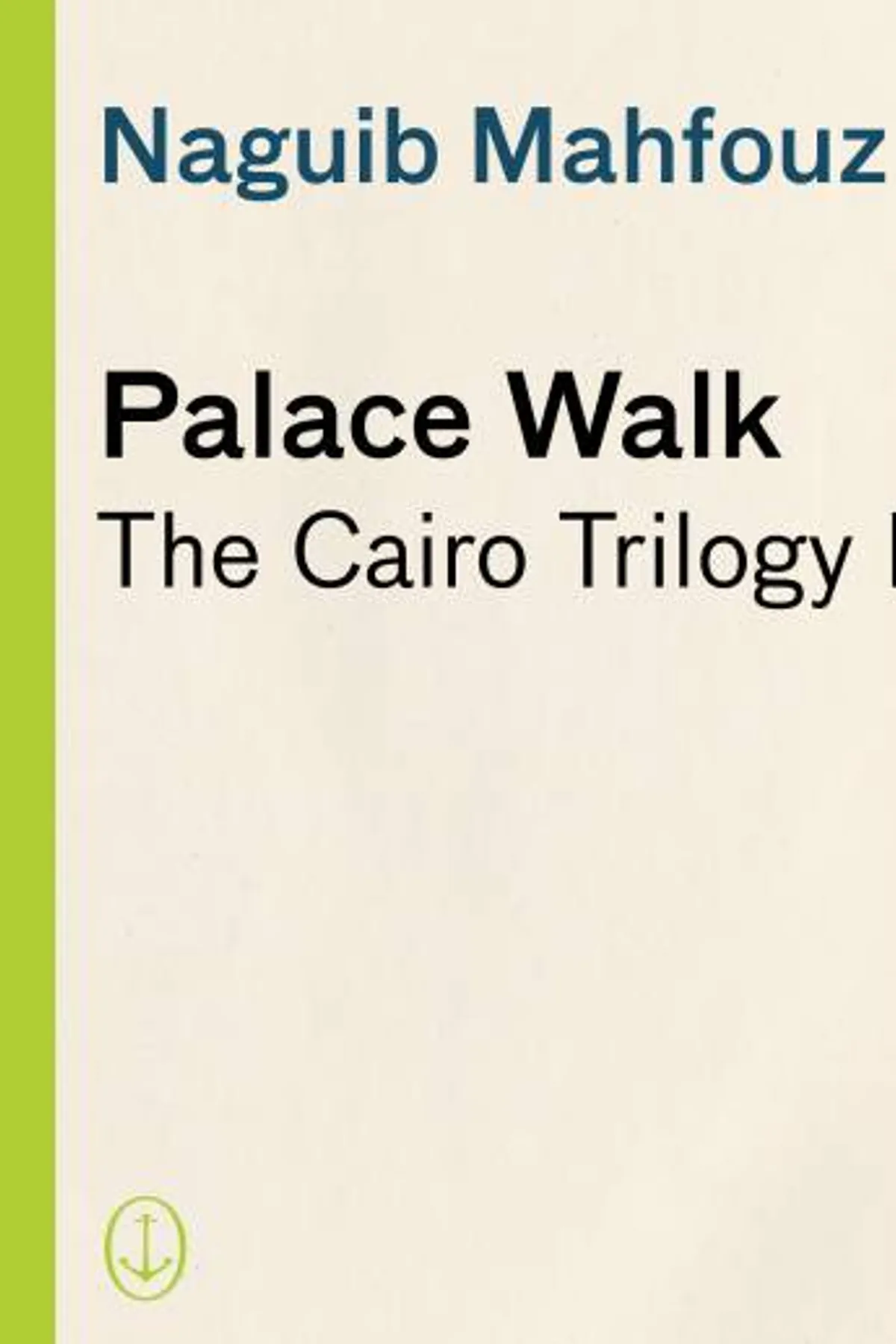 Couverture de « Palace Walk »