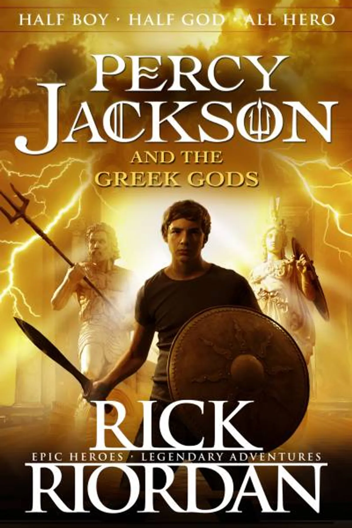 Couverture de « Percy Jackson and the Greek Gods »
