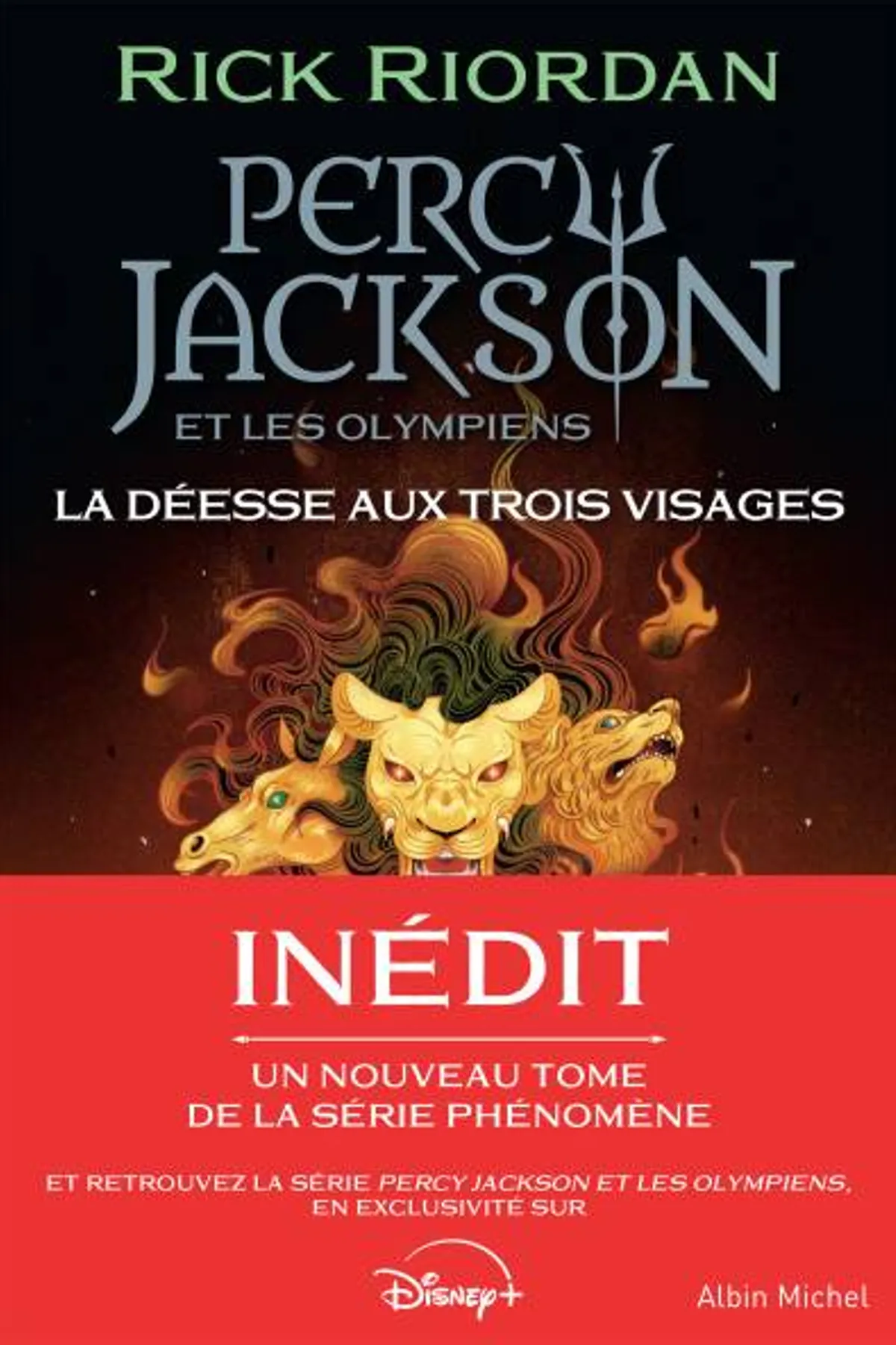 Couverture de « Percy Jackson et les Olympiens - La Déesse aux trois visages »
