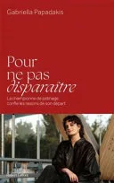 Couverture de « Pour ne pas disparaître »