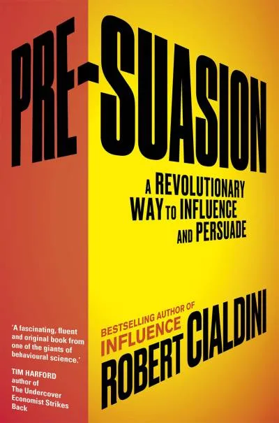 Couverture de « Pre-Suasion »