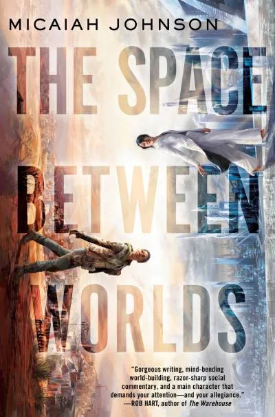 Couverture de « The Space Between Worlds »
