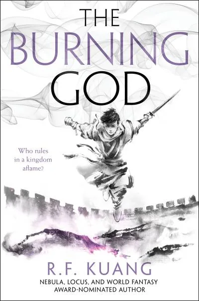 Couverture de « The Burning God »