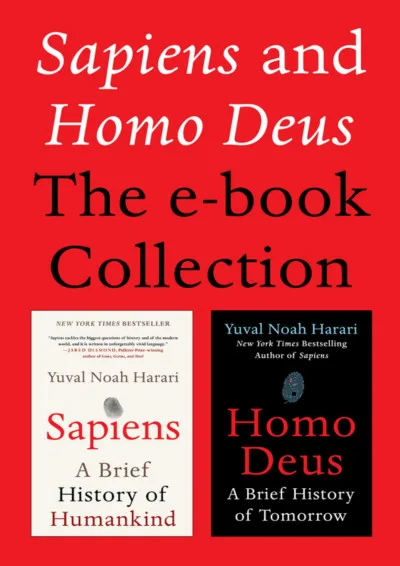 Couverture de « Sapiens and Homo Deus »