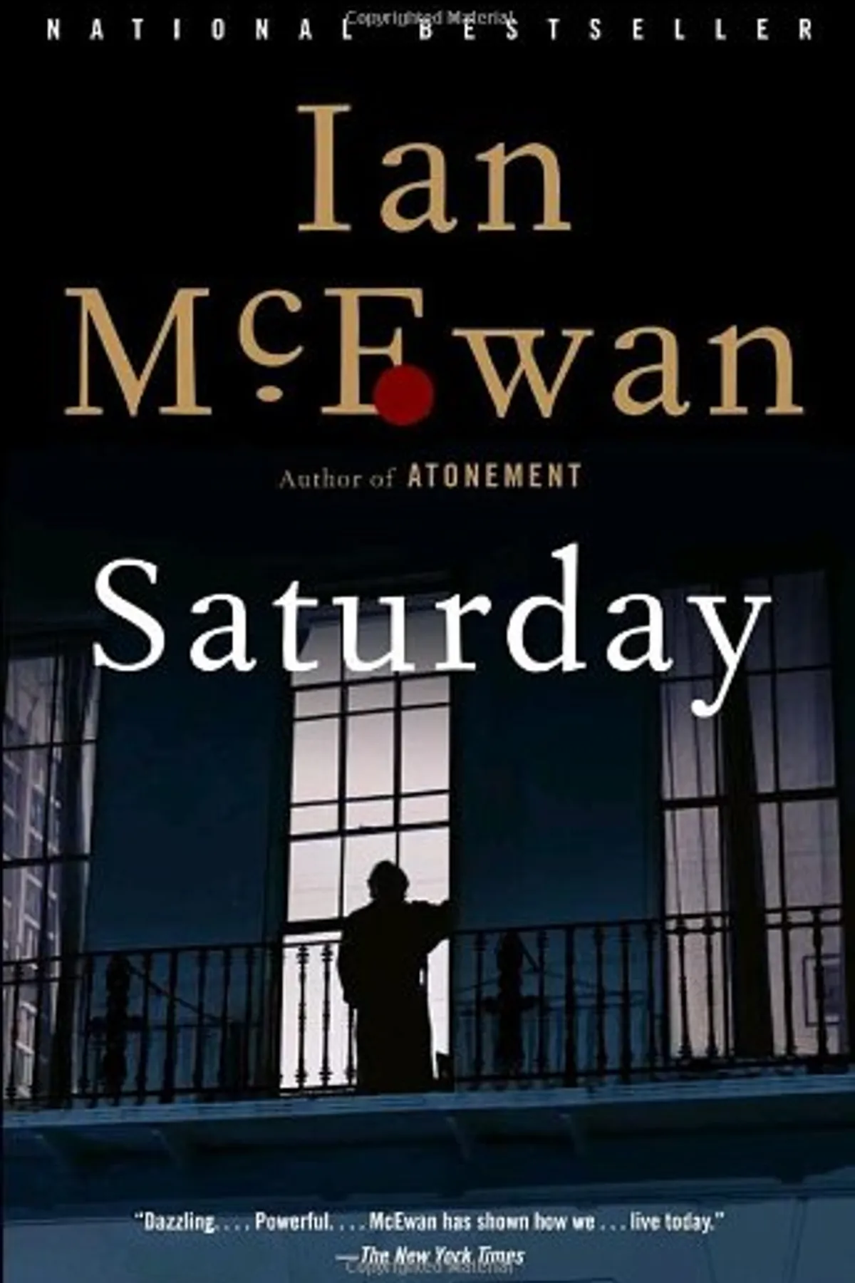 Couverture de « Saturday : [a novel »