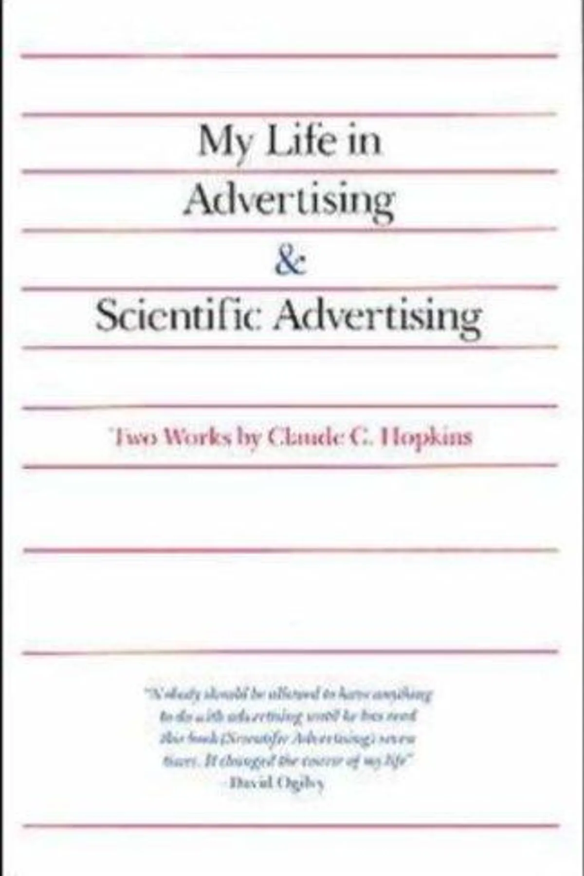 Couverture de « Scientific Advertising »