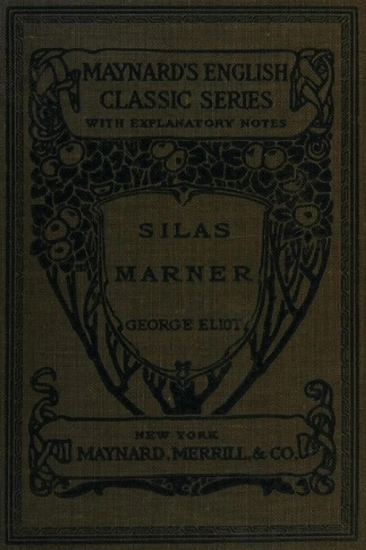 Couverture de « SILAS MARNER »