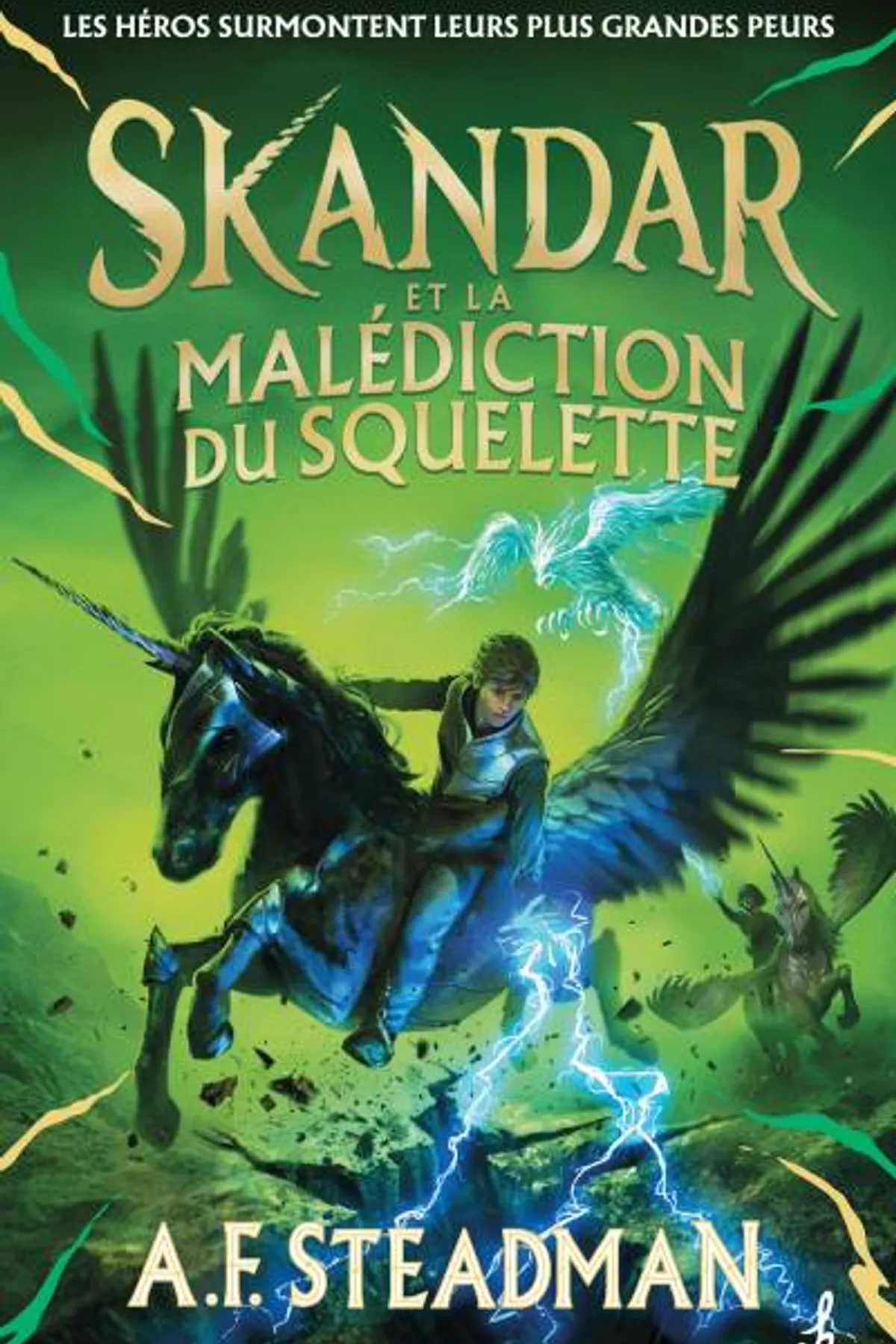 Couverture de « Skandar - 04 - Skandar et la malédiction du squelette »