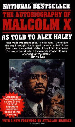 Couverture de « The autobiography of Malcolm X »