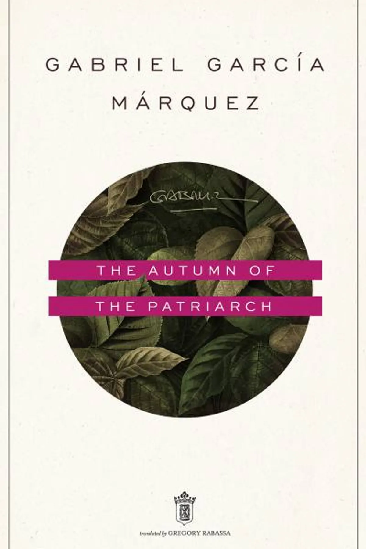 Couverture de « The Autumn of the Patriarch »