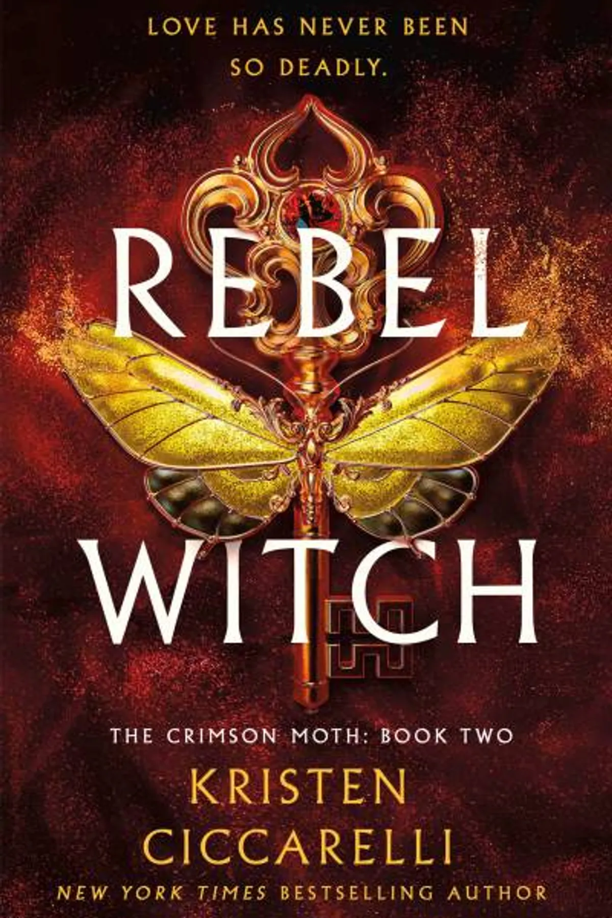 Couverture de « The Crimson Moth, book 2: Rebel Witch »