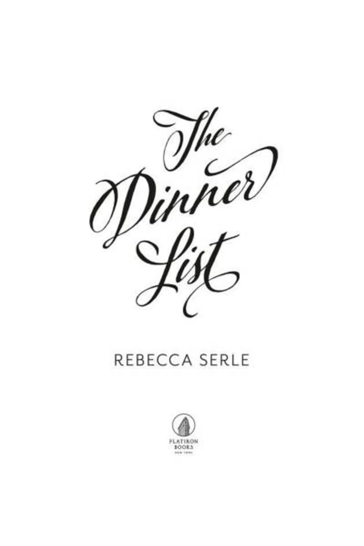 Couverture de « The Dinner List »