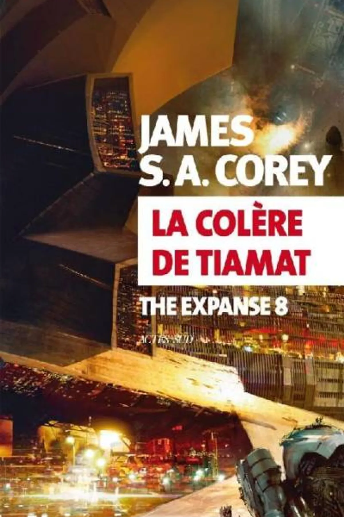 Couverture de « The Expanse, Tome 8 : La Colère de Tiamat »