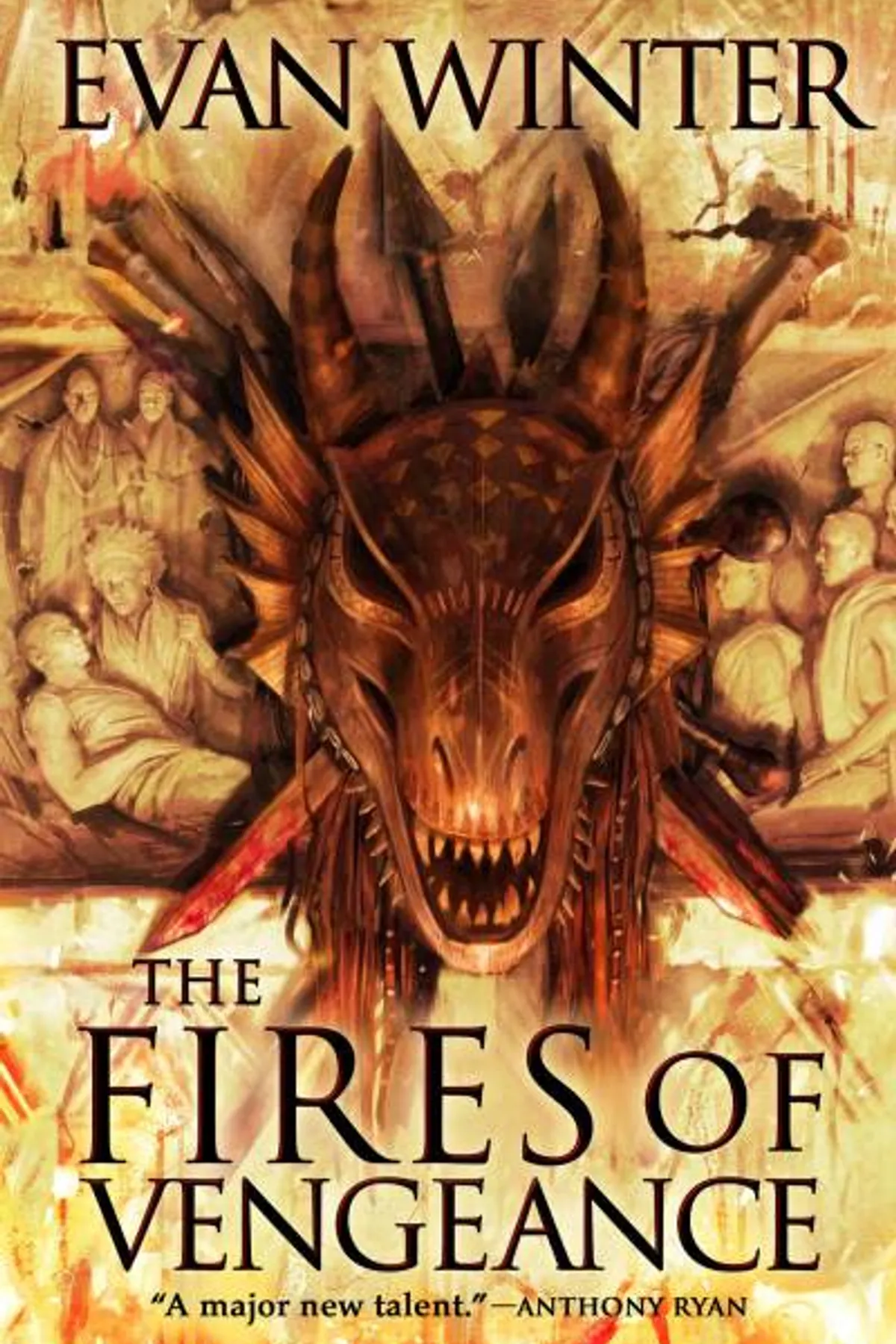 Couverture de « The fires of vengeance »