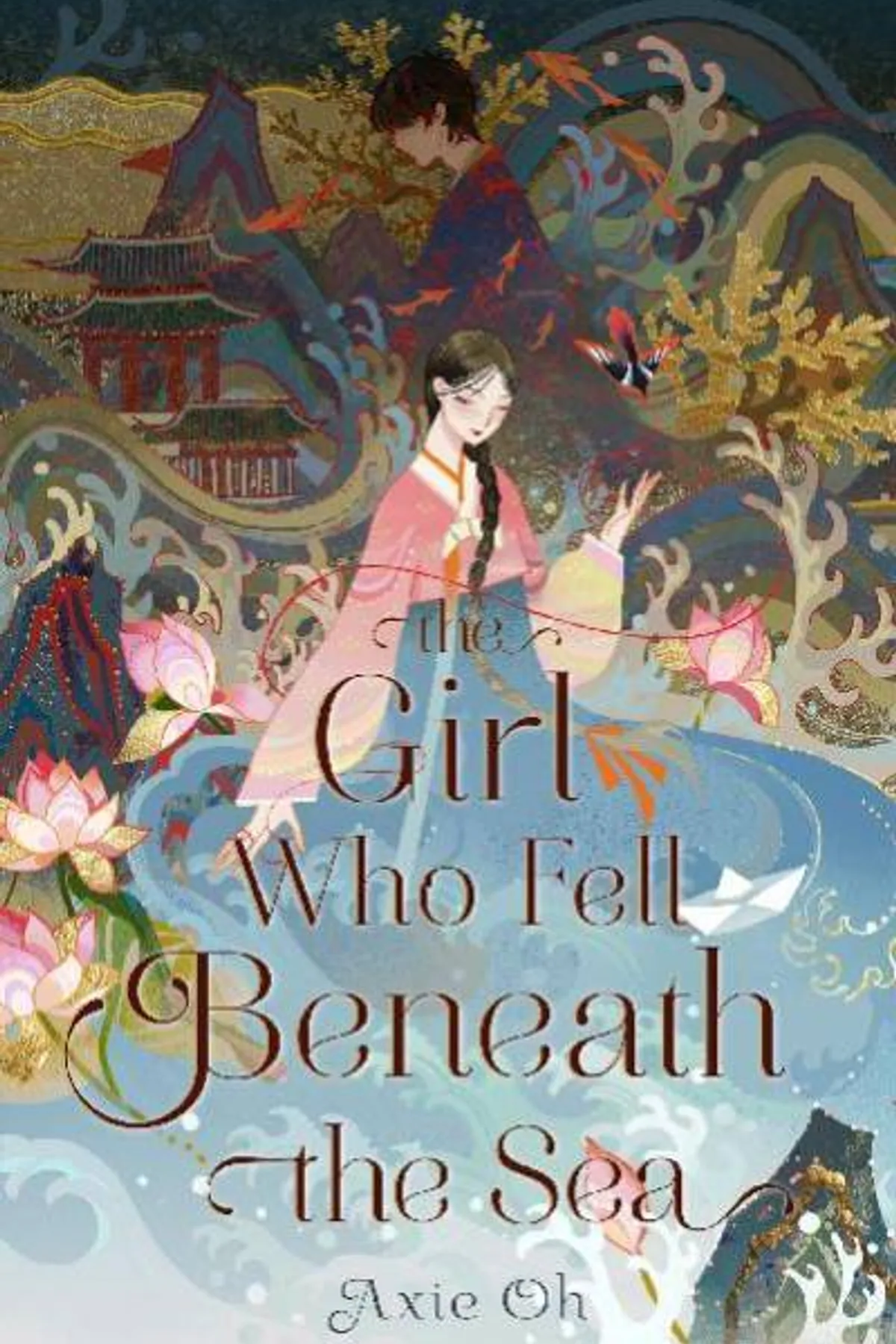 Couverture de « The Girl Who Fell Beneath the Sea »