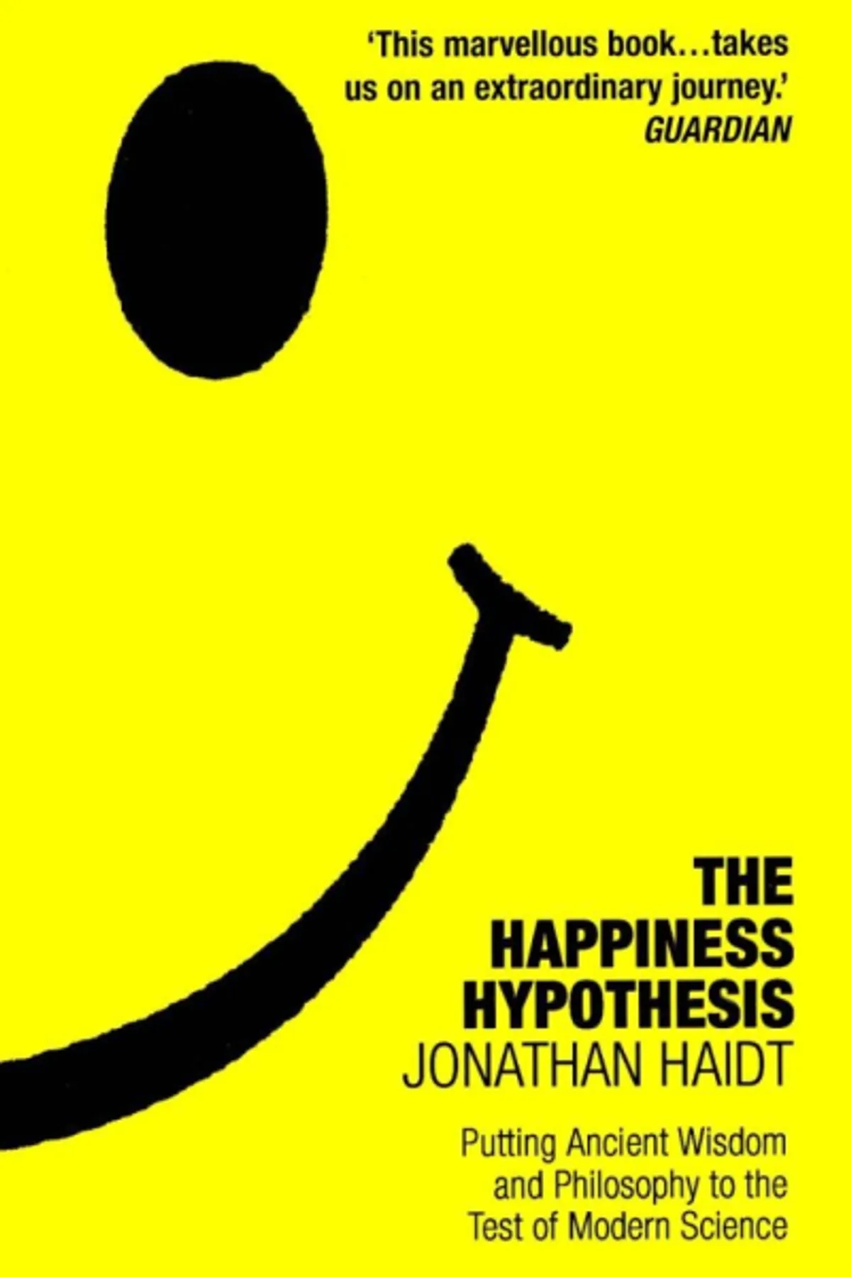 Couverture de « The Happiness Hypothesis »