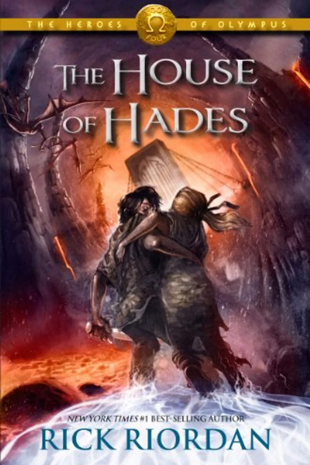Couverture de « The House of Hades: The 4th book in the Heroes of Olympus Series »