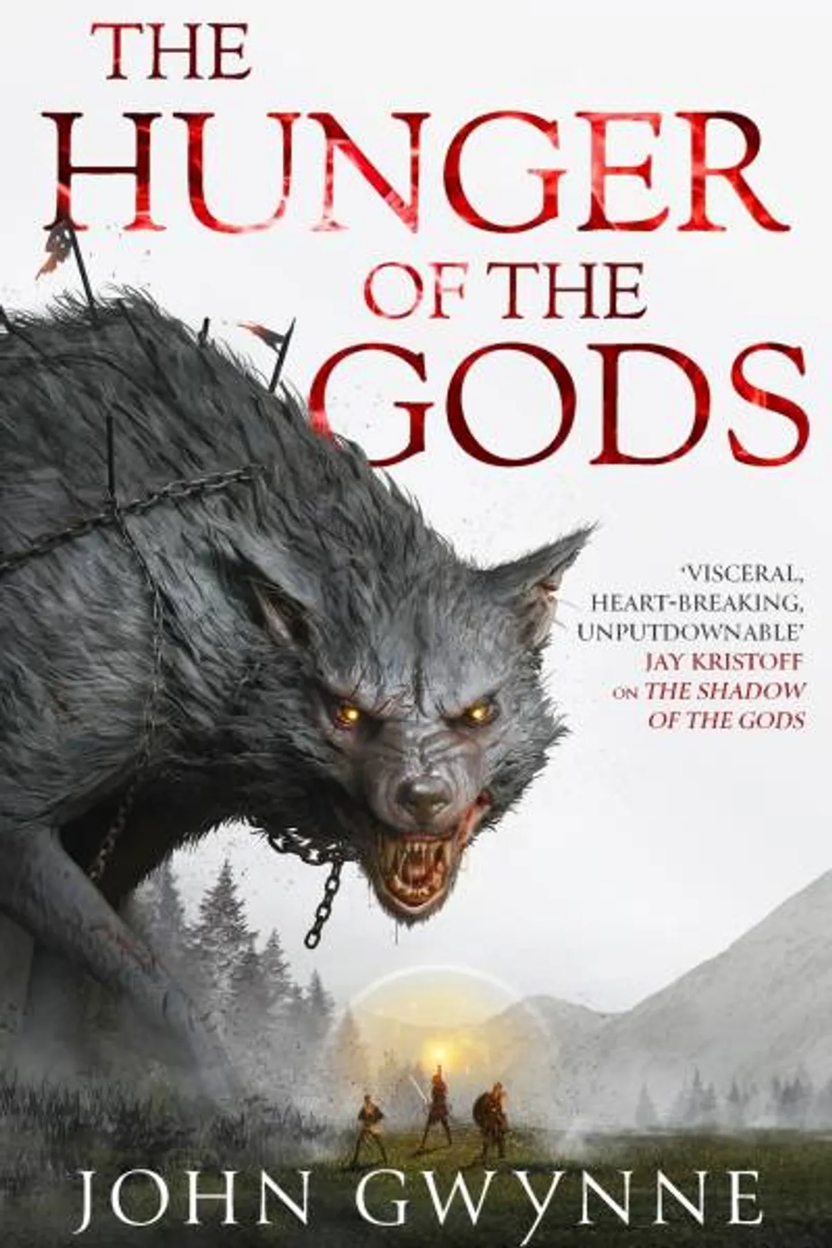 Couverture de « The Hunger of the Gods »