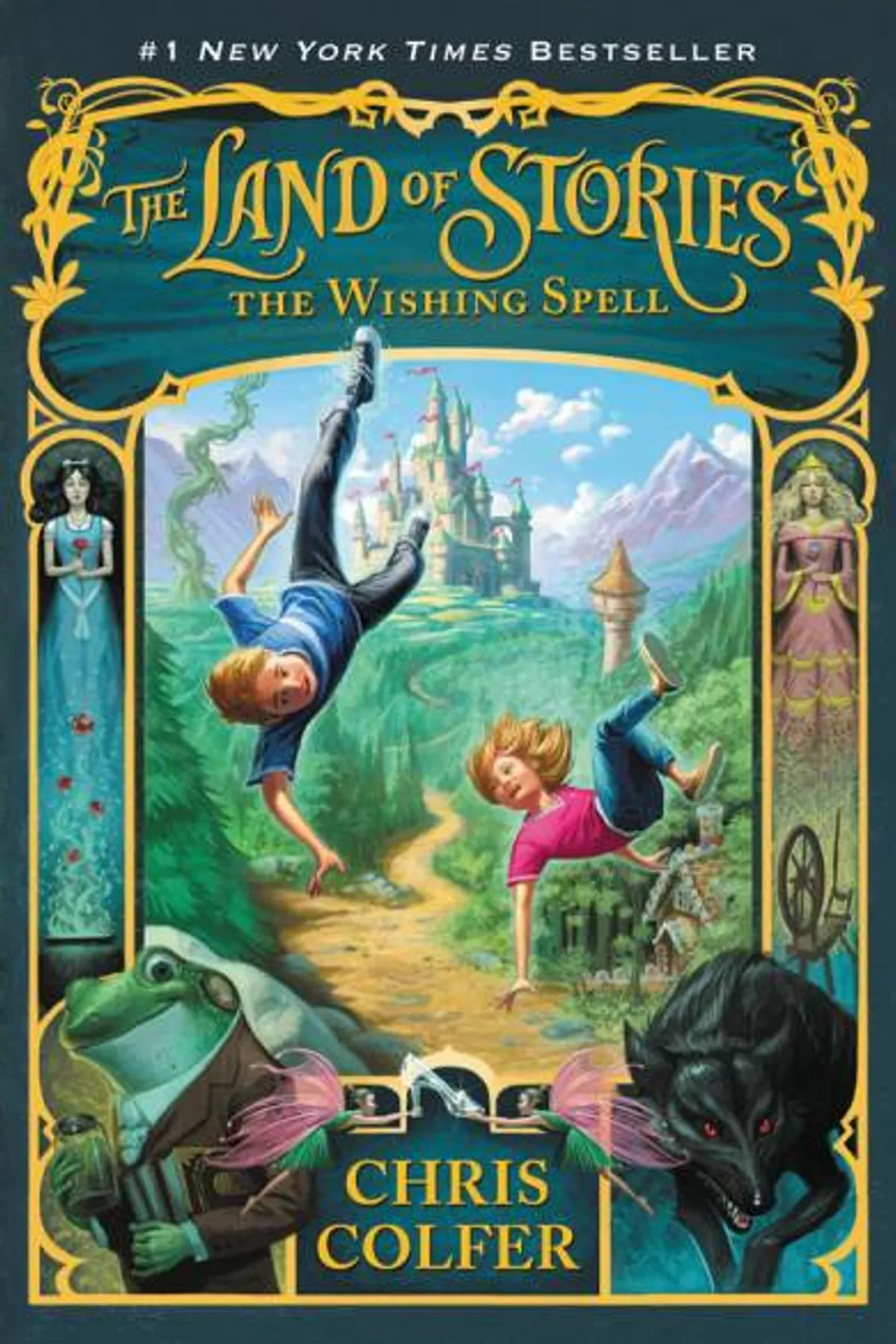 Couverture de « The Land of Stories: The Wishing Spell »