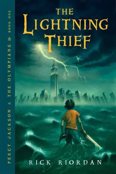 Couverture de « The Lightning Thief »