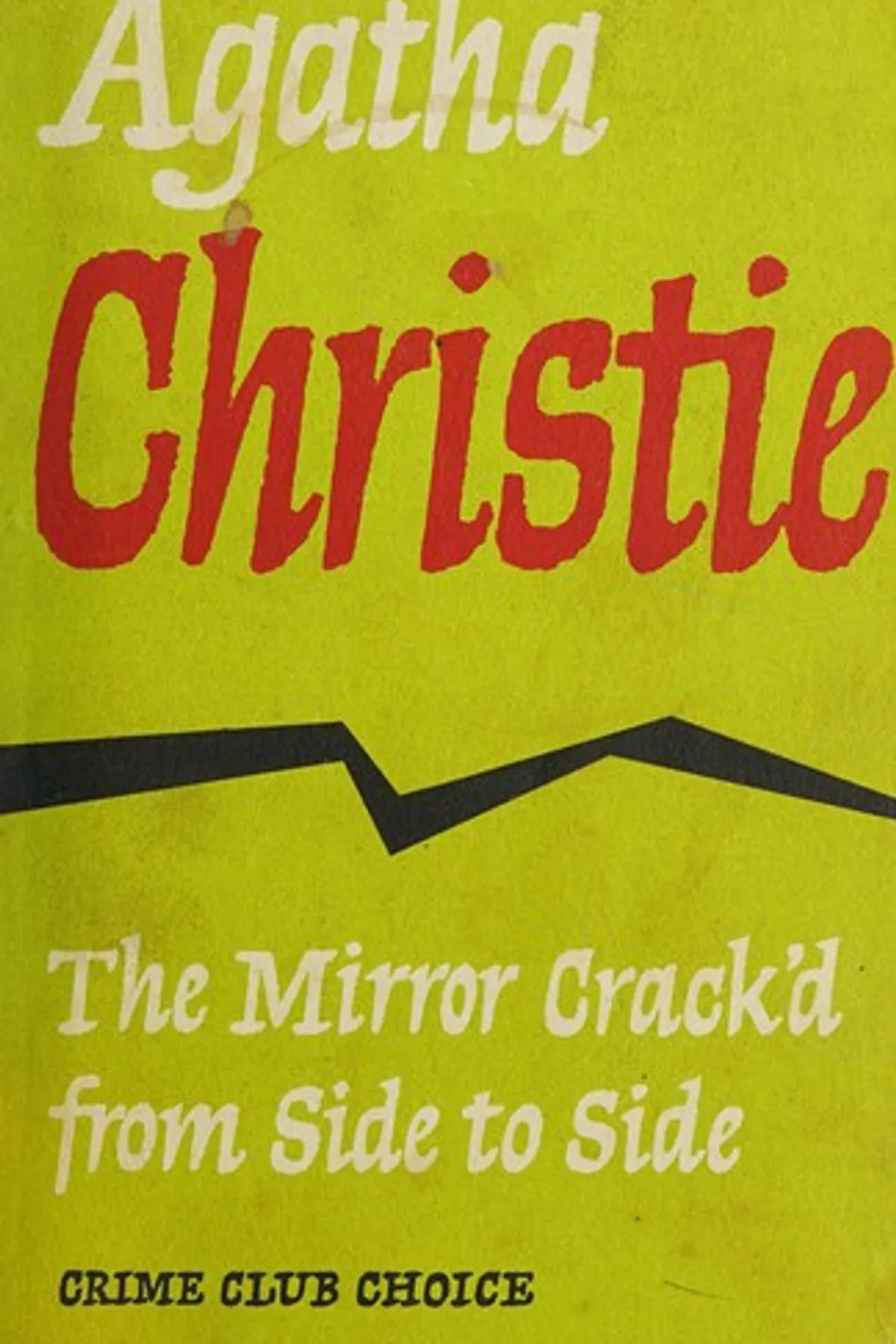Couverture de « The Mirror Crack'd from Side to Side »