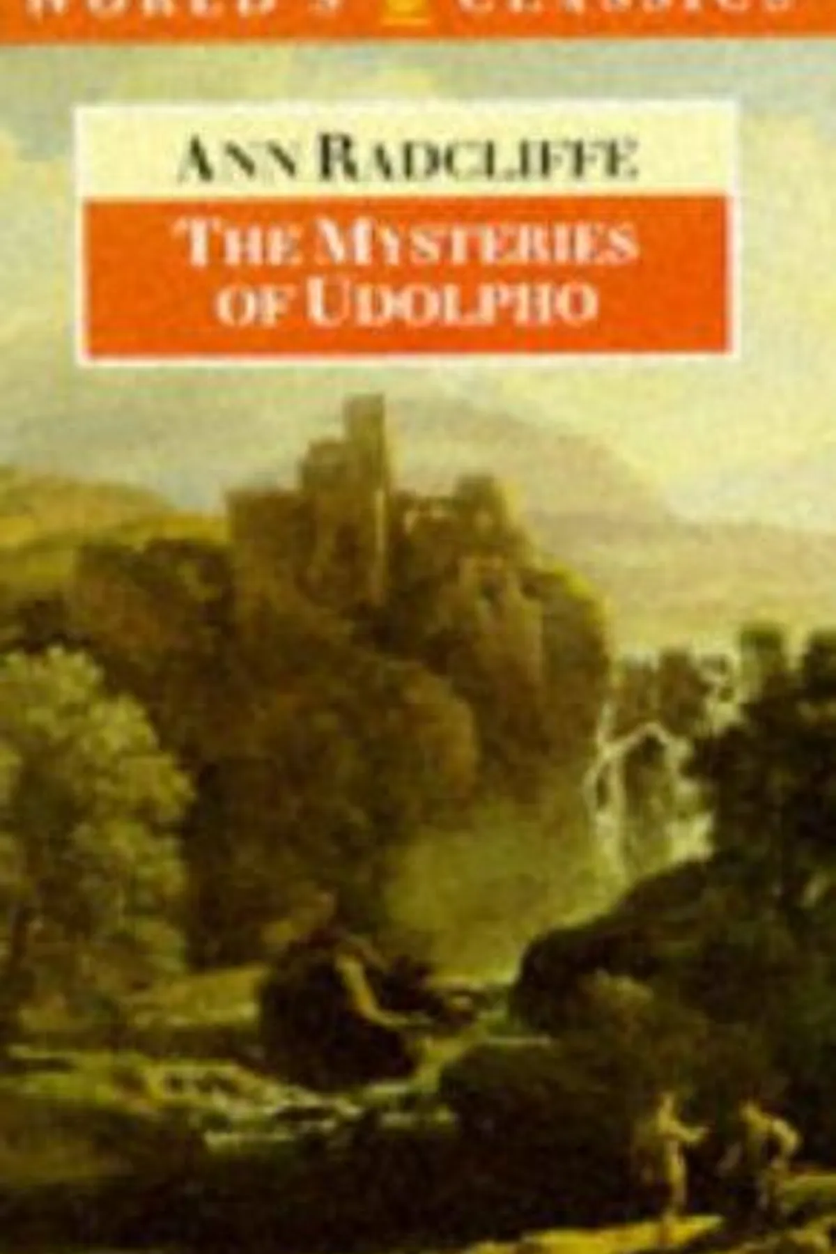 Couverture de « The Mysteries of Udolpho »