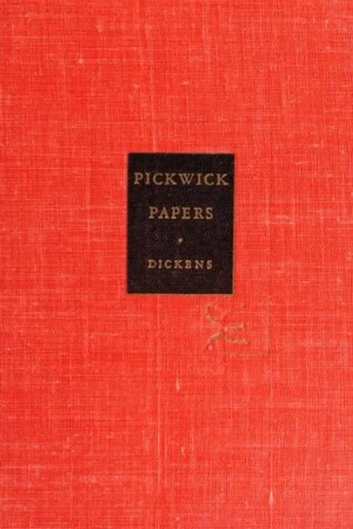 Couverture de « The Pickwick Papers »