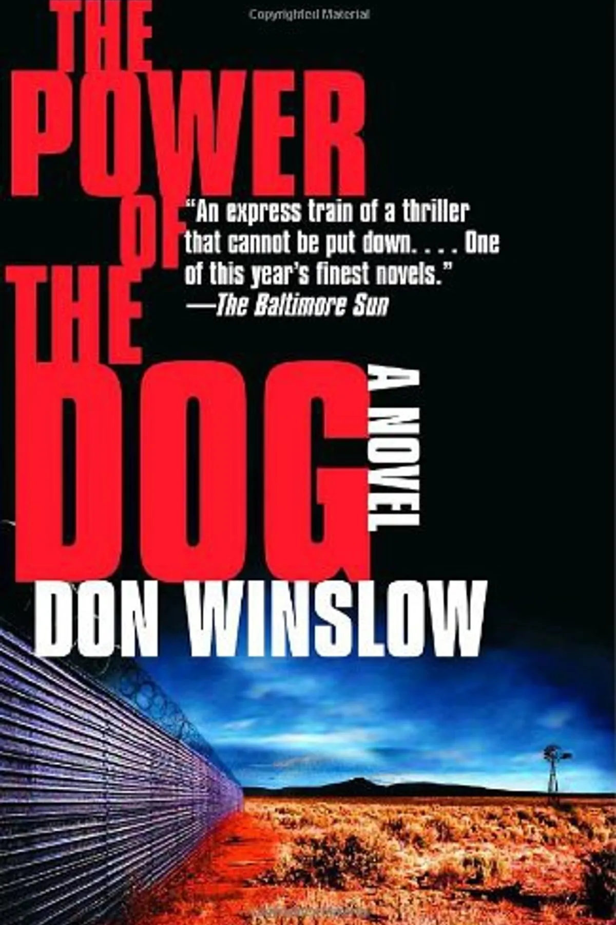 Couverture de « the Power Of The Dog »