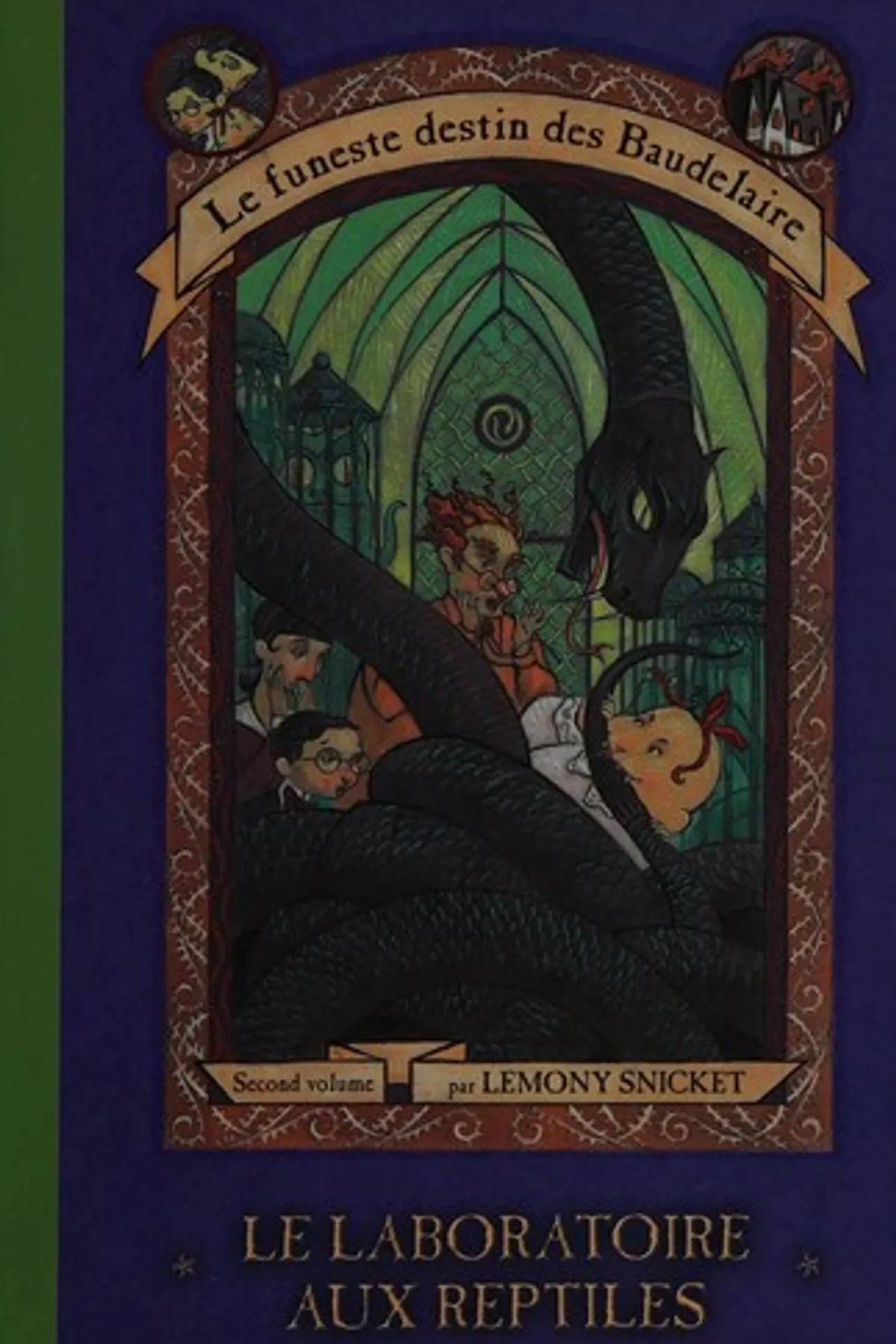 Couverture de « The Reptile Room »